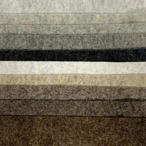 100% WOOL Felt Sheets, HEATHERED