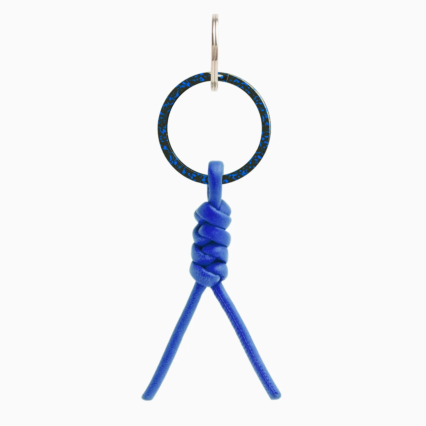 1.18" Premium Key Rings 5x Coatings (Azure Blue)