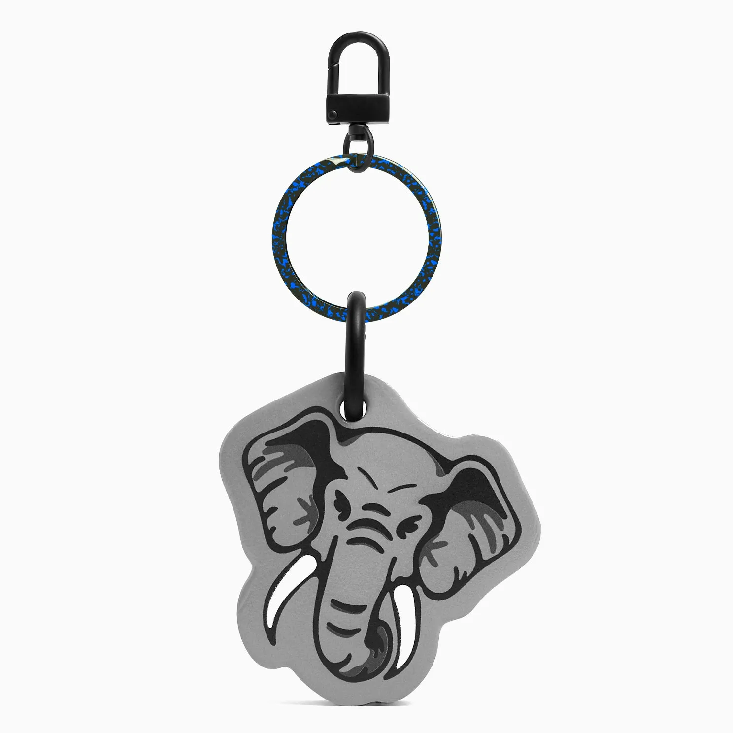 1.18" Premium Key Rings 5x Coatings (Azure Blue)