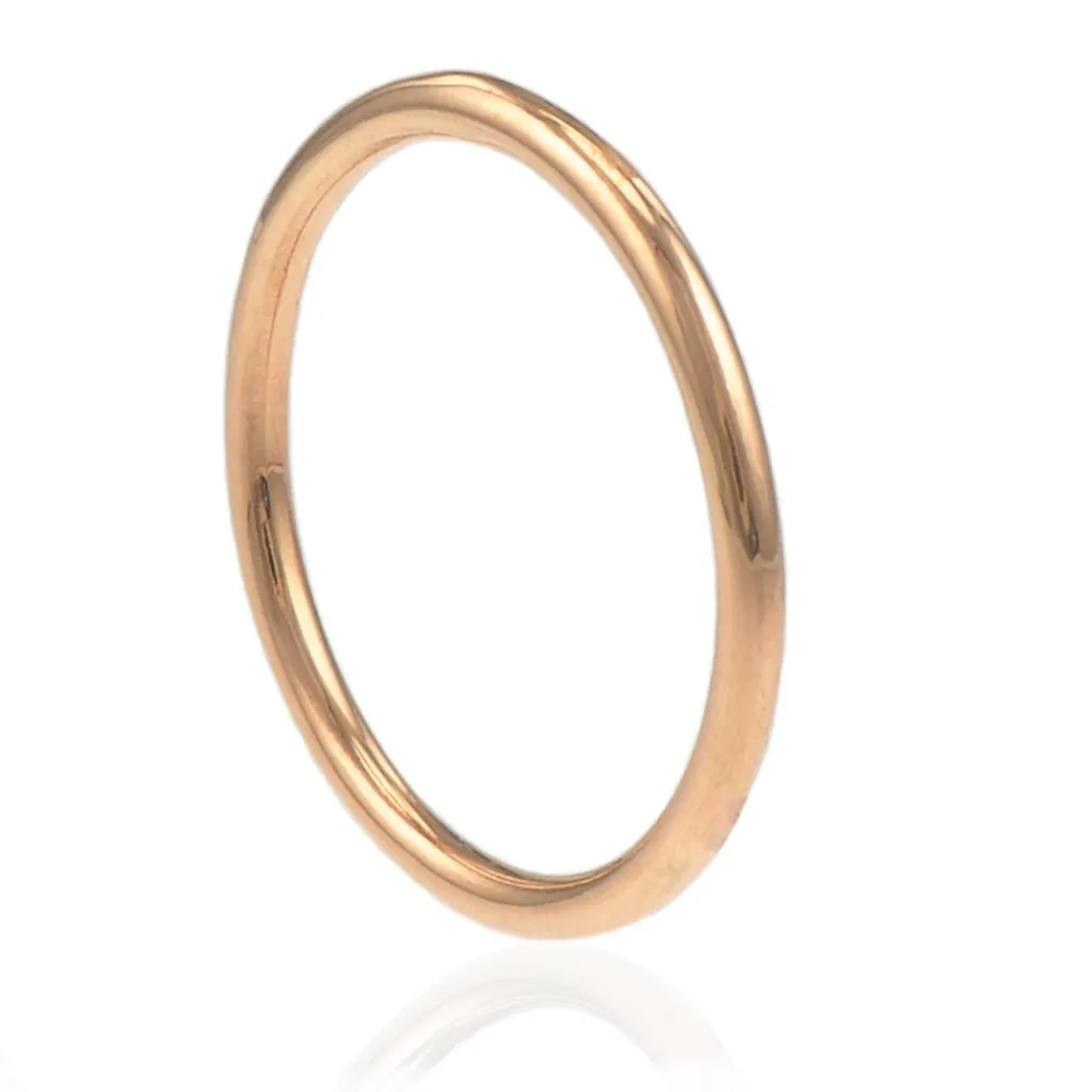 1.5mm Halo 18ct Rose Gold Wedding Ring