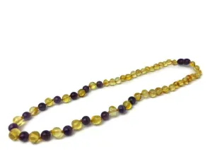 17' Polished Lemon Amethyst