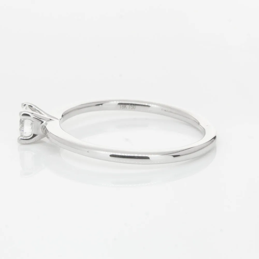 18ct White Gold .30ct Diamond Melba Ring