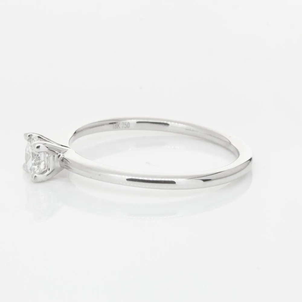 18ct White Gold .30ct Diamond Melba Ring