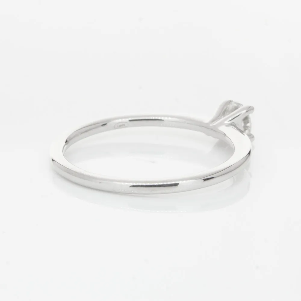 18ct White Gold .30ct Diamond Melba Ring