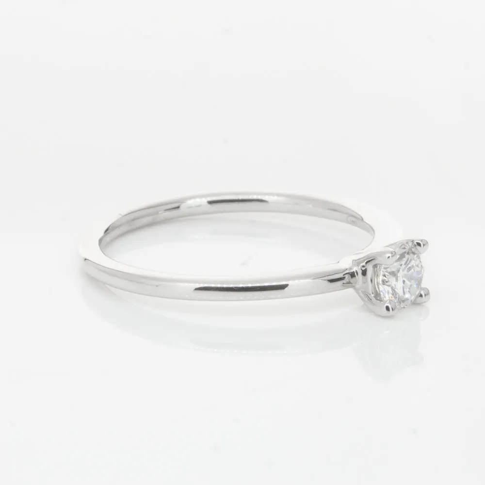 18ct White Gold .30ct Diamond Melba Ring