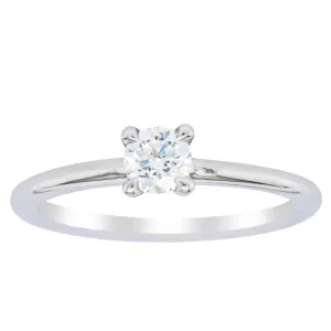 18ct White Gold .30ct Diamond Melba Ring
