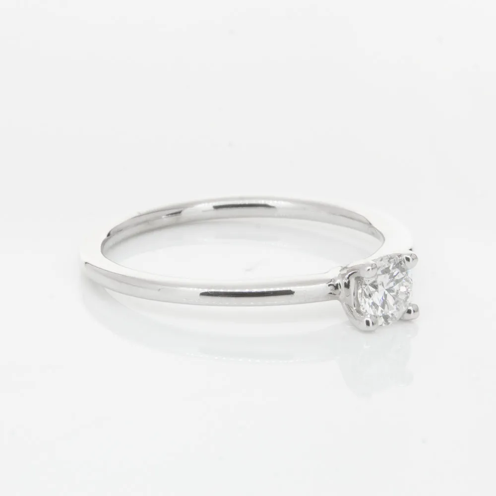 18ct White Gold .30ct Diamond Melba Ring