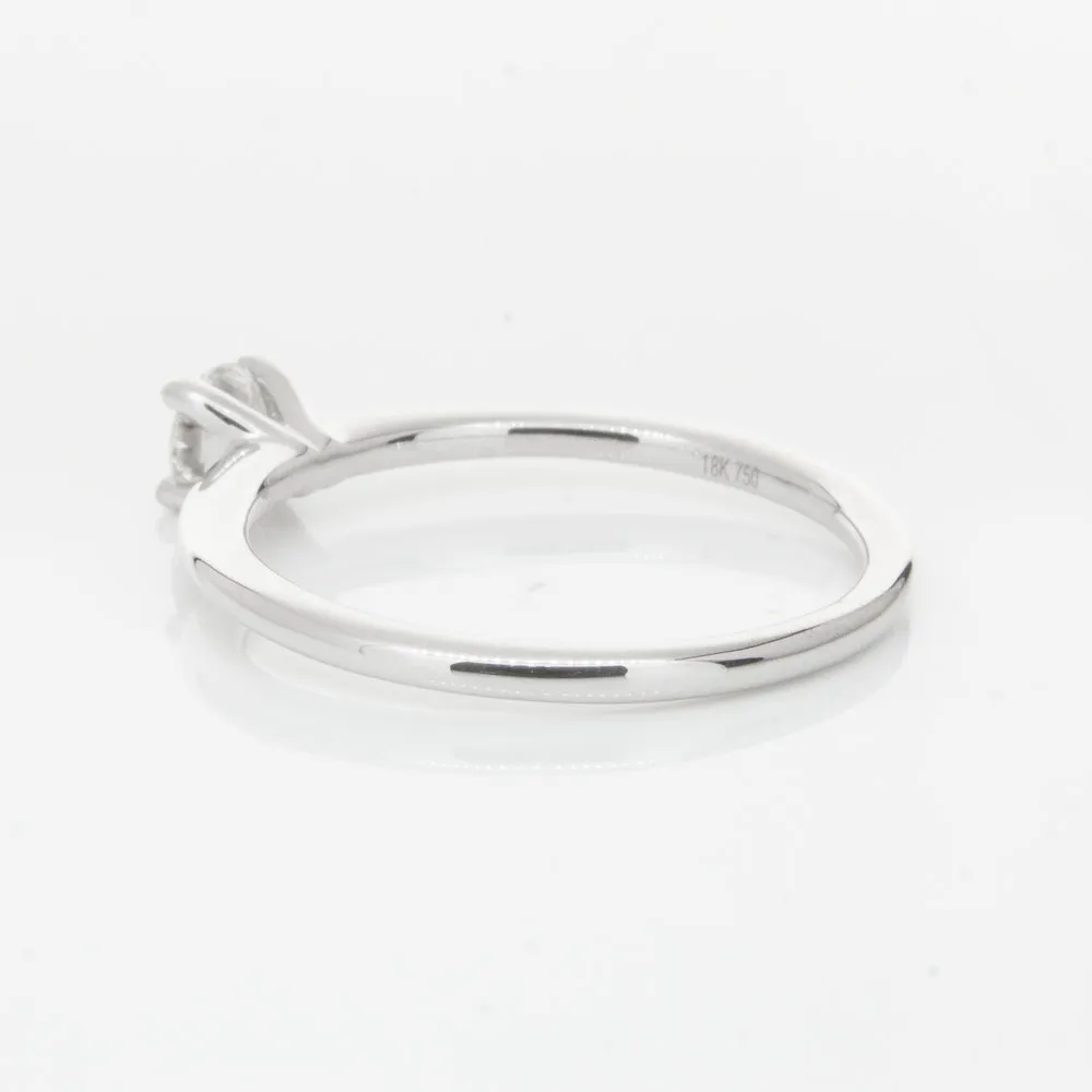 18ct White Gold .30ct Diamond Melba Ring