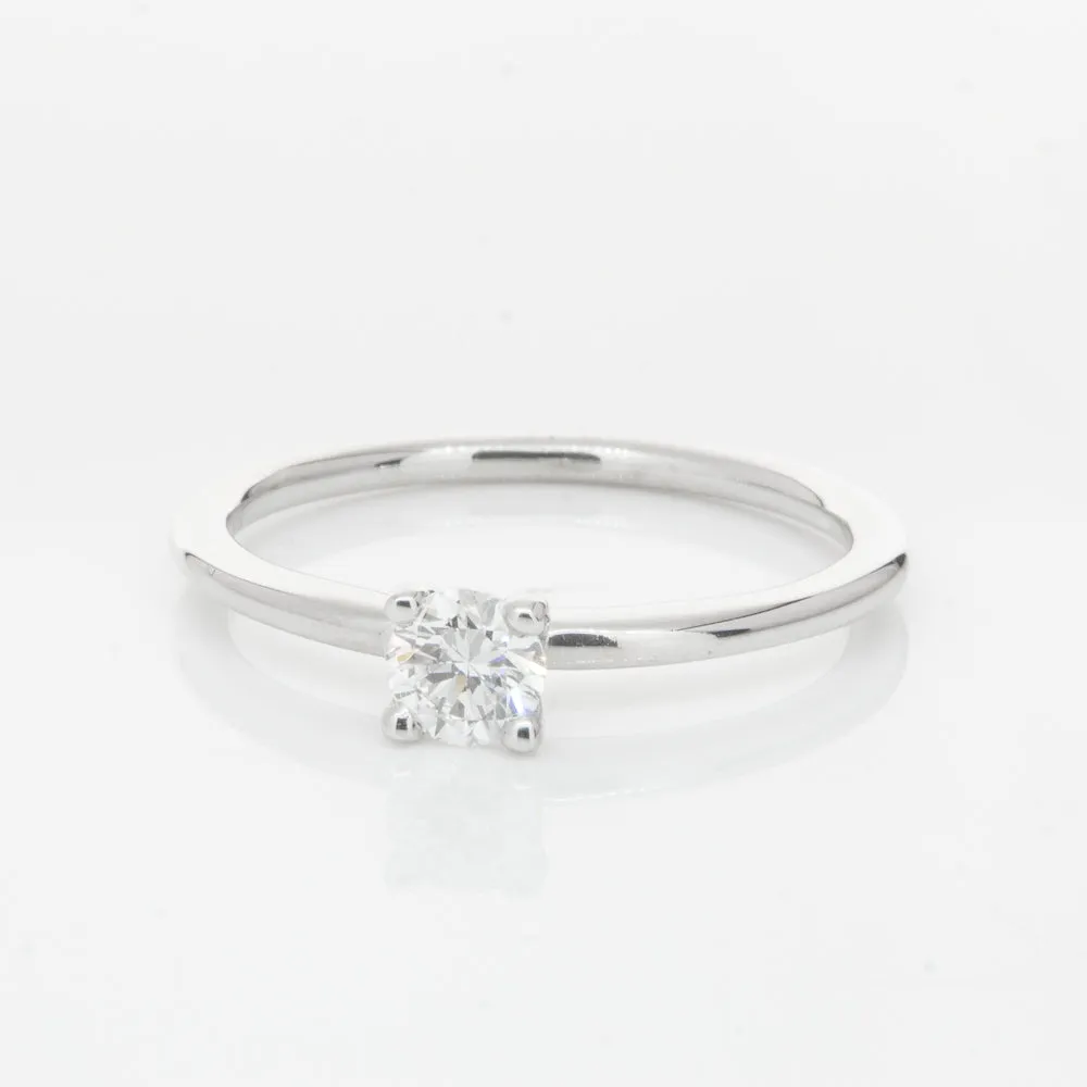 18ct White Gold .30ct Diamond Melba Ring