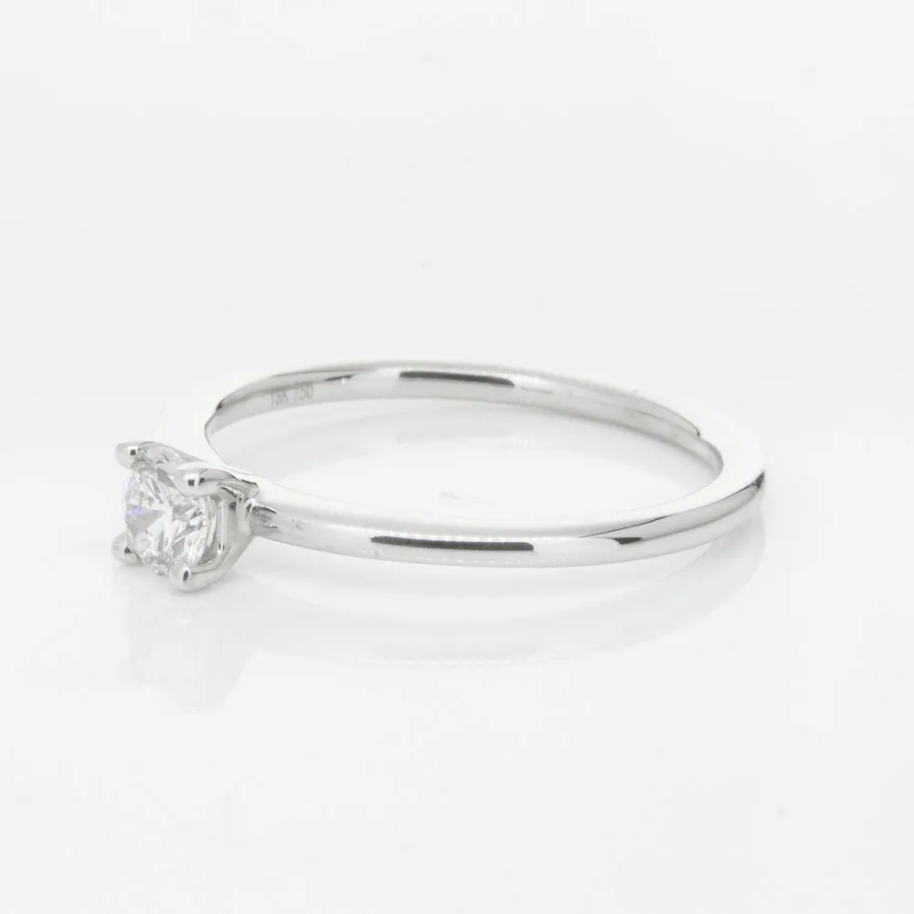 18ct White Gold .30ct Diamond Melba Ring