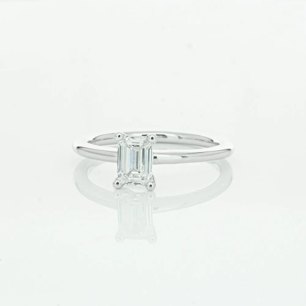 18ct White Gold .70ct Diamond Melba Ring