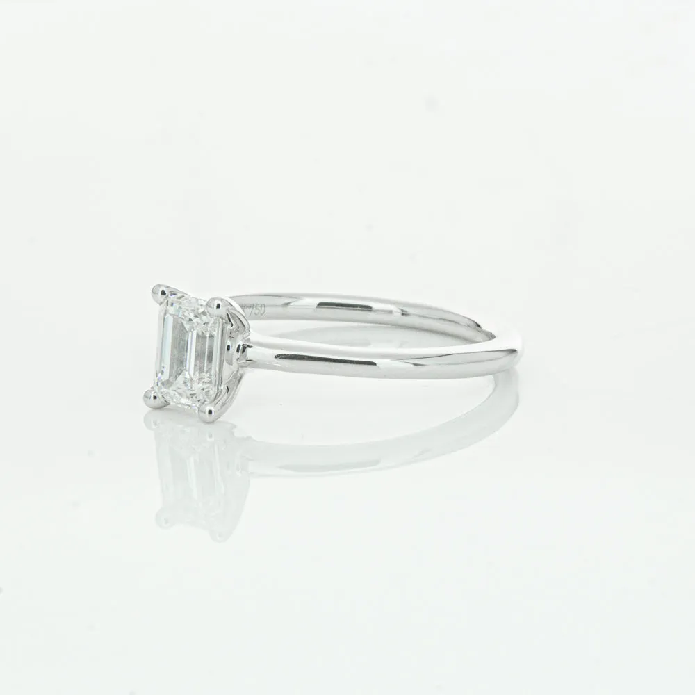 18ct White Gold .70ct Diamond Melba Ring