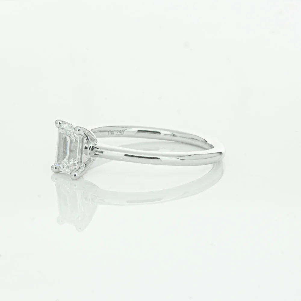18ct White Gold .70ct Diamond Melba Ring