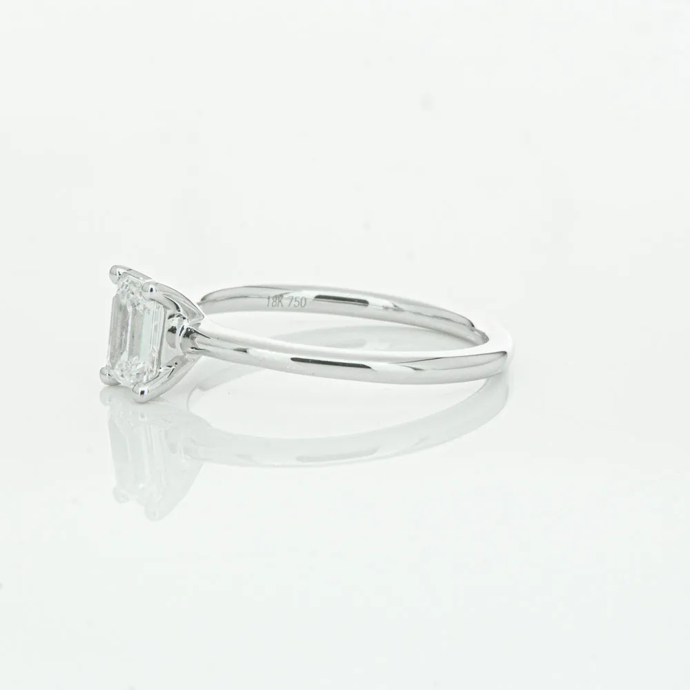 18ct White Gold .70ct Diamond Melba Ring