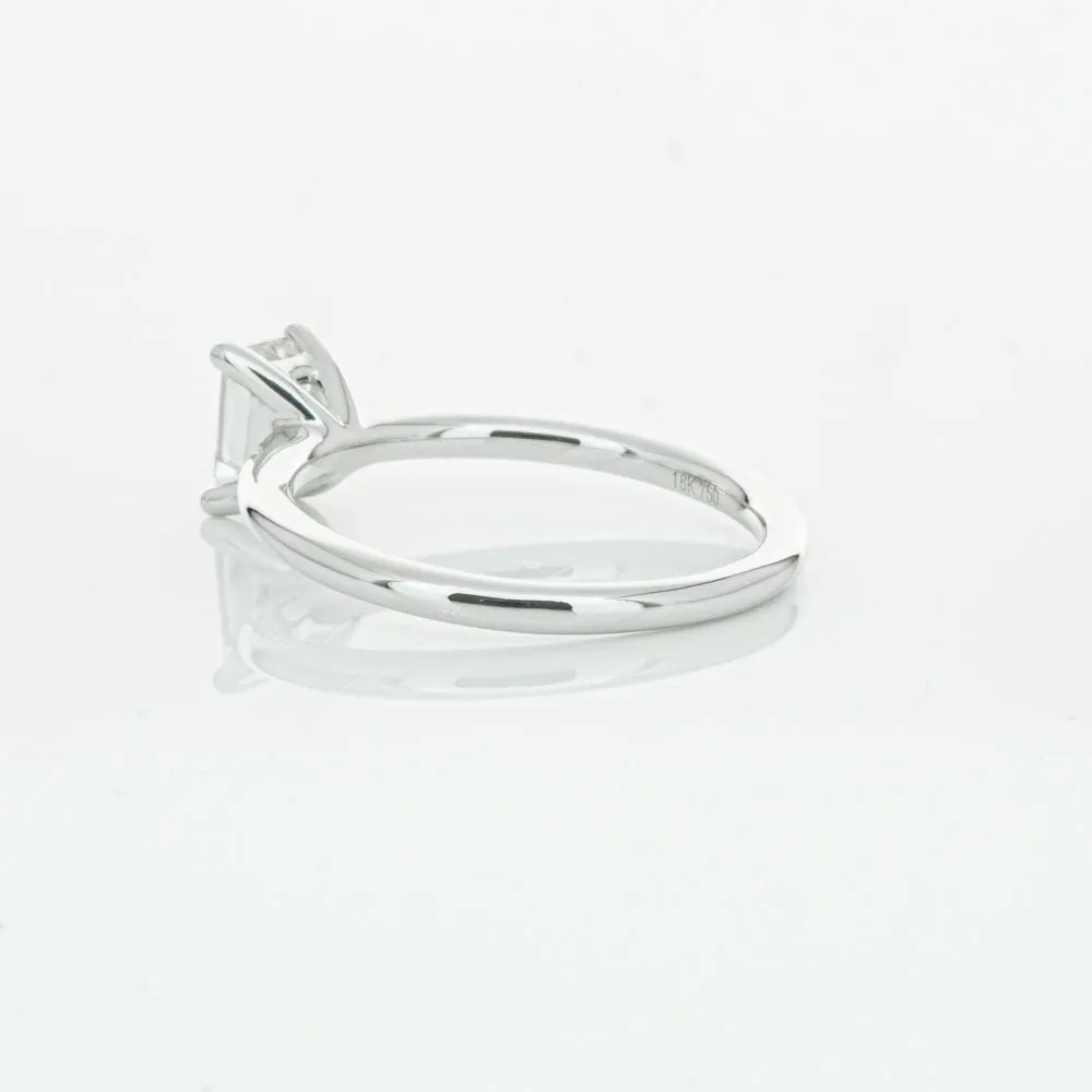 18ct White Gold .70ct Diamond Melba Ring