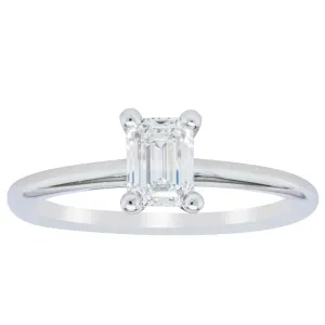 18ct White Gold .70ct Diamond Melba Ring