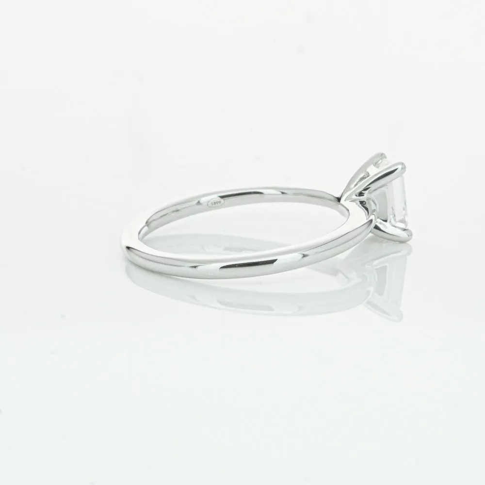 18ct White Gold .70ct Diamond Melba Ring