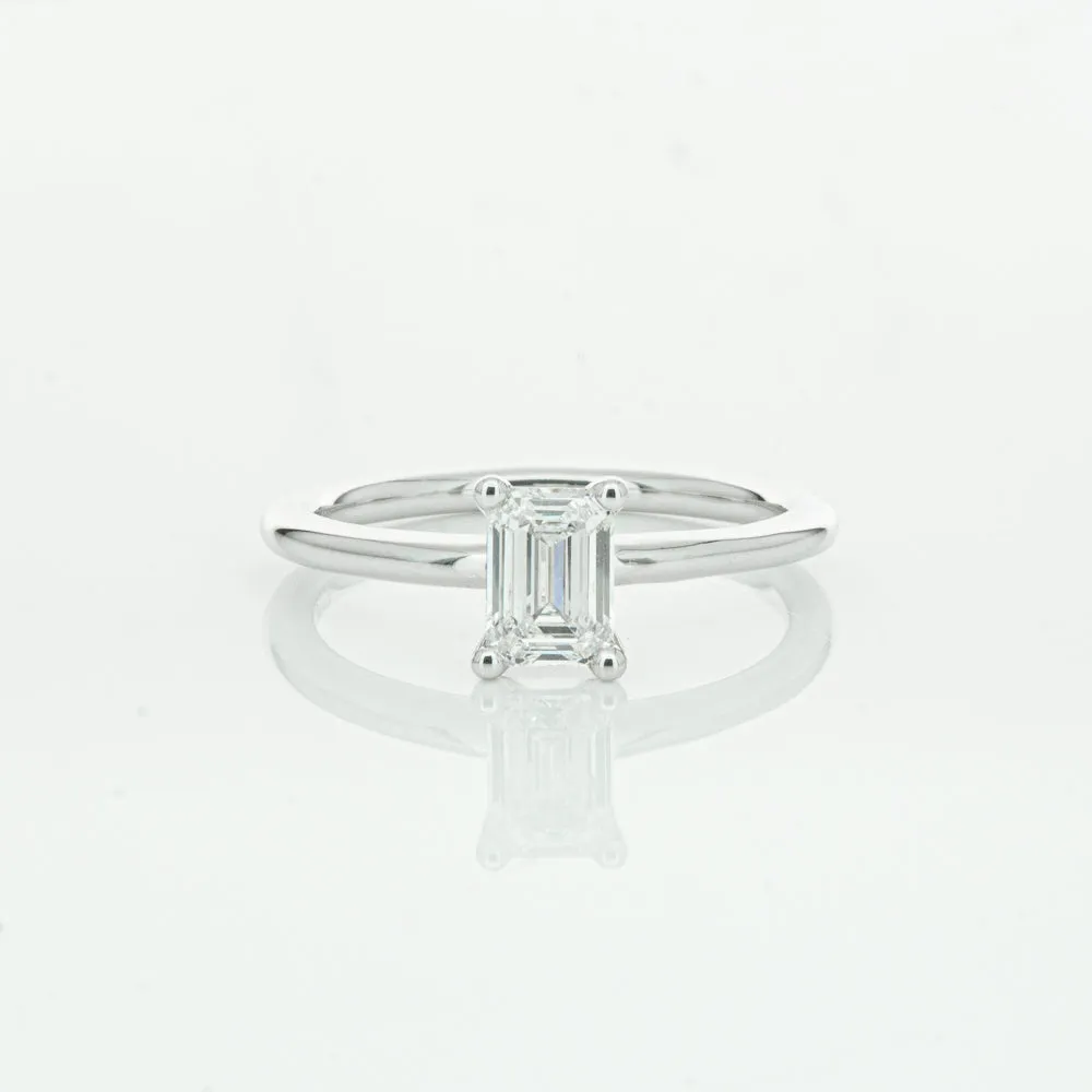 18ct White Gold .70ct Diamond Melba Ring