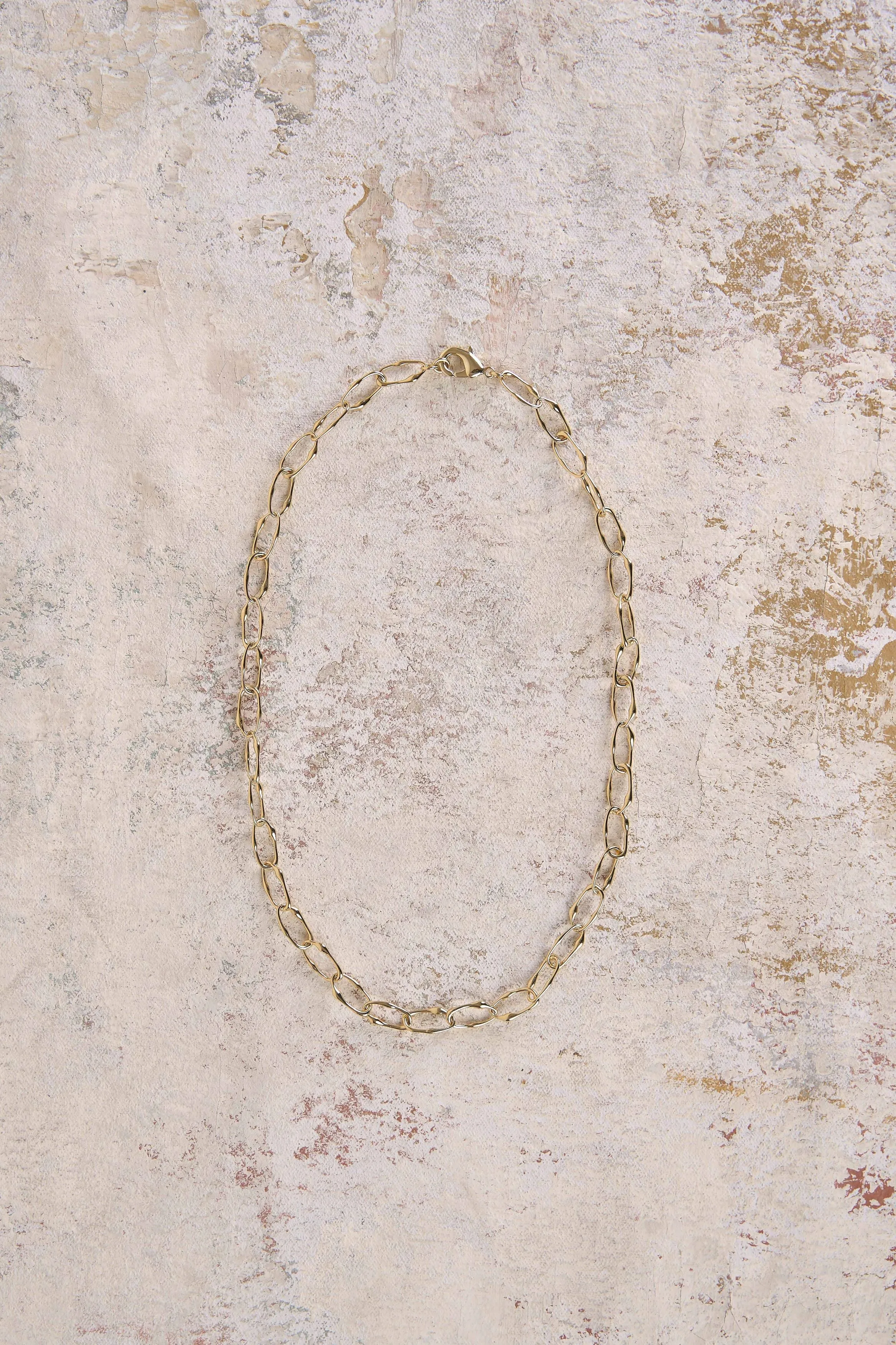 18k Gold Plated Isla Chain Necklace - Gold