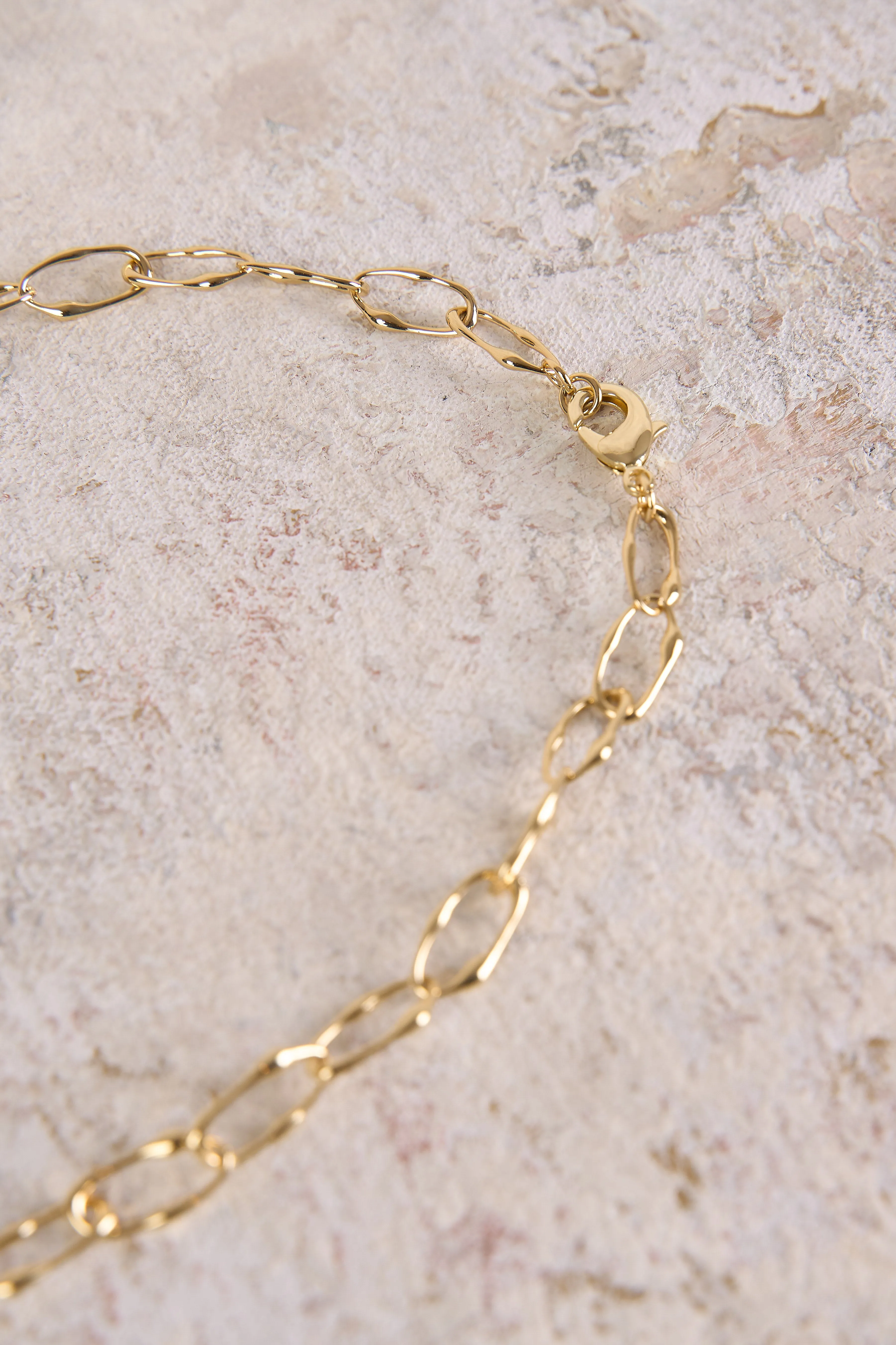 18k Gold Plated Isla Chain Necklace - Gold