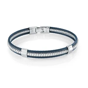 3 Row Coil Cable Bangle
