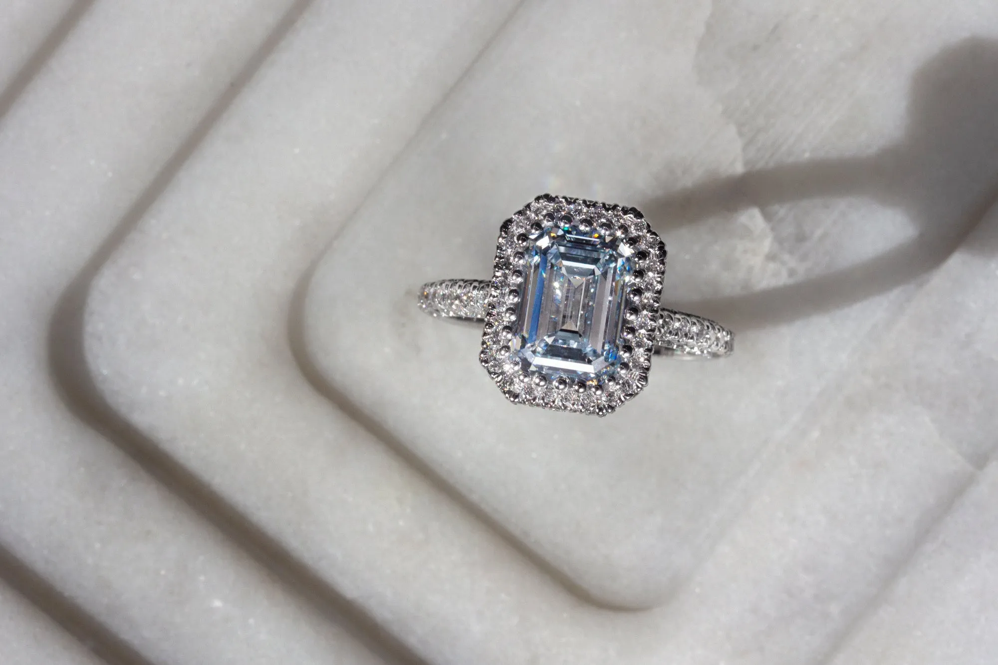 4.52ct Blue Diamond Ring (IGI)