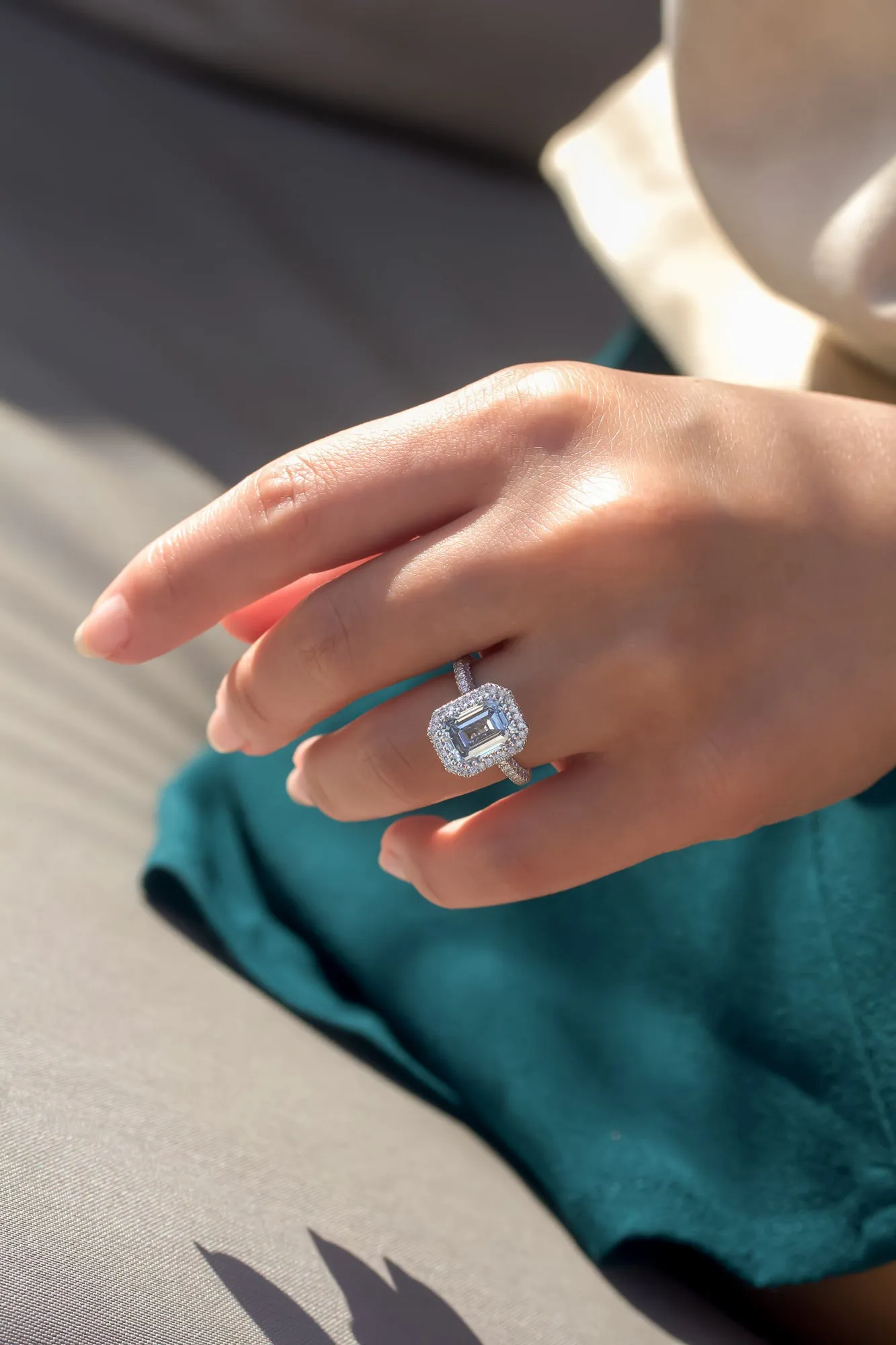 4.52ct Blue Diamond Ring (IGI)