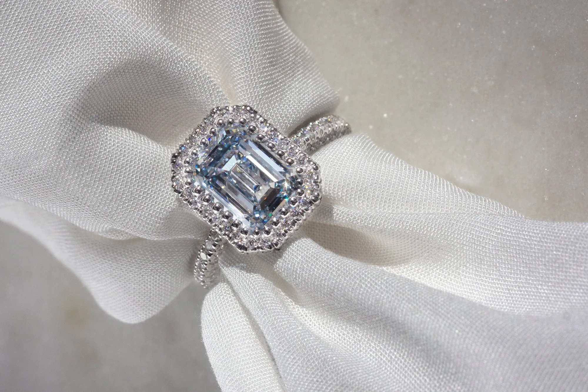 4.52ct Blue Diamond Ring (IGI)