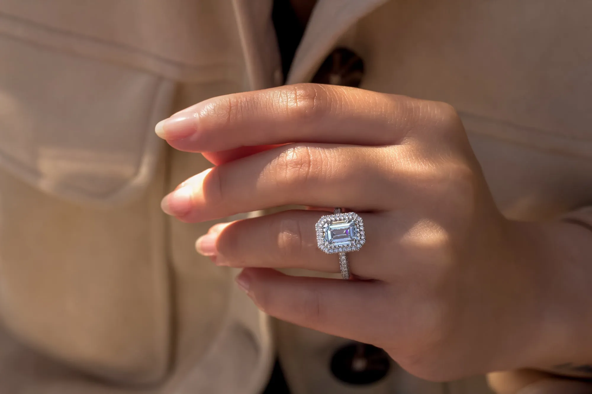 4.52ct Blue Diamond Ring (IGI)