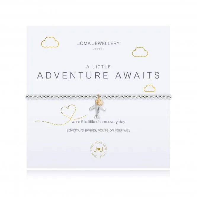 A Little Adventure Awaits Airplane Bracelet 3099