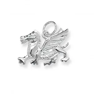 Acotis Silver Pendant Welsh Dragon G6259