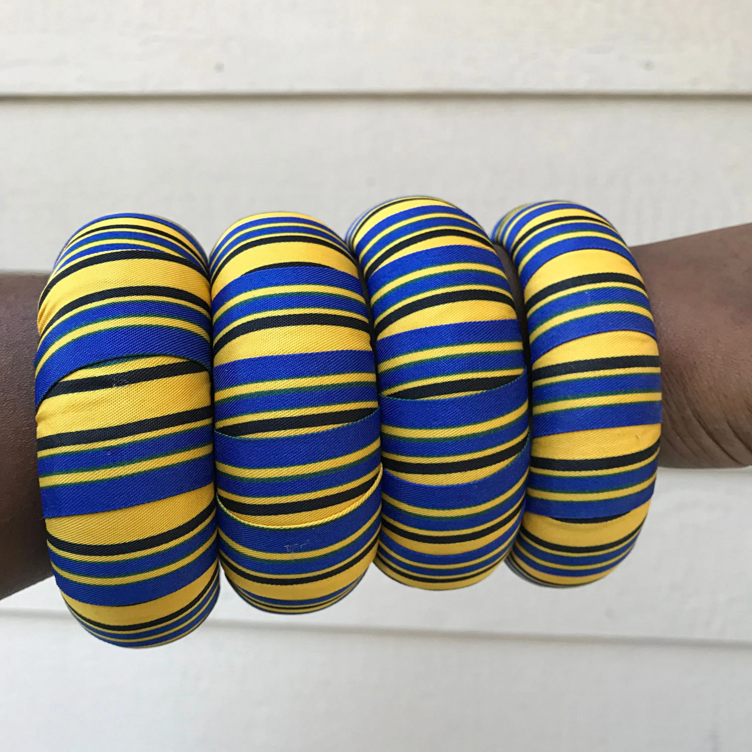 Adama Large Ankara Bangles Bracelets