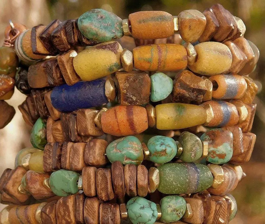 African Sandcast Bangles