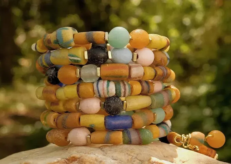 African Sandcast Bangles
