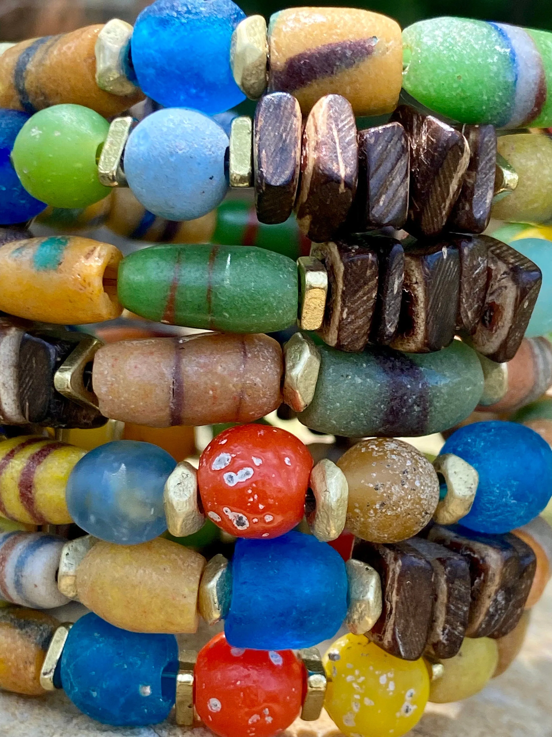 African Sandcast Bangles