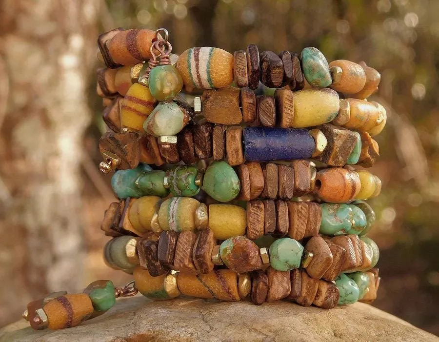 African Sandcast Bangles