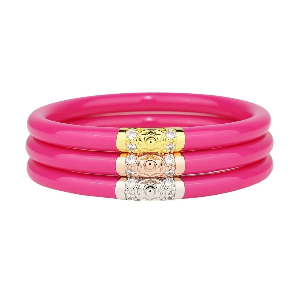 All Weather Bangles • Three Kings Epic Pink