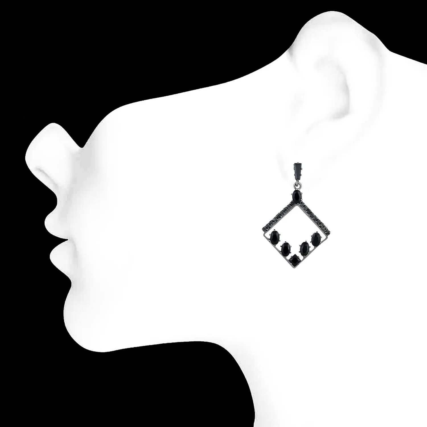 American Diamond Party Wear Earring