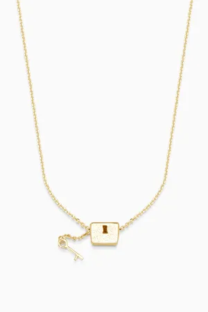 Baggage Necklace | Gold