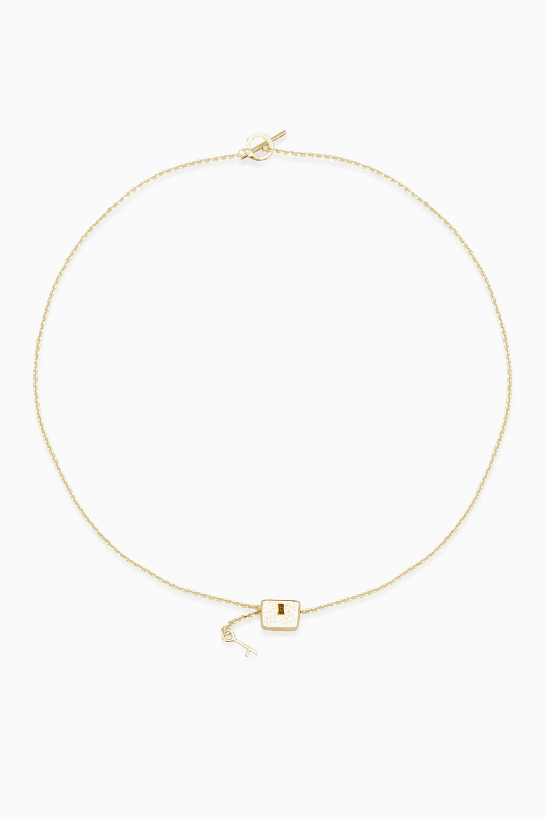 Baggage Necklace | Gold