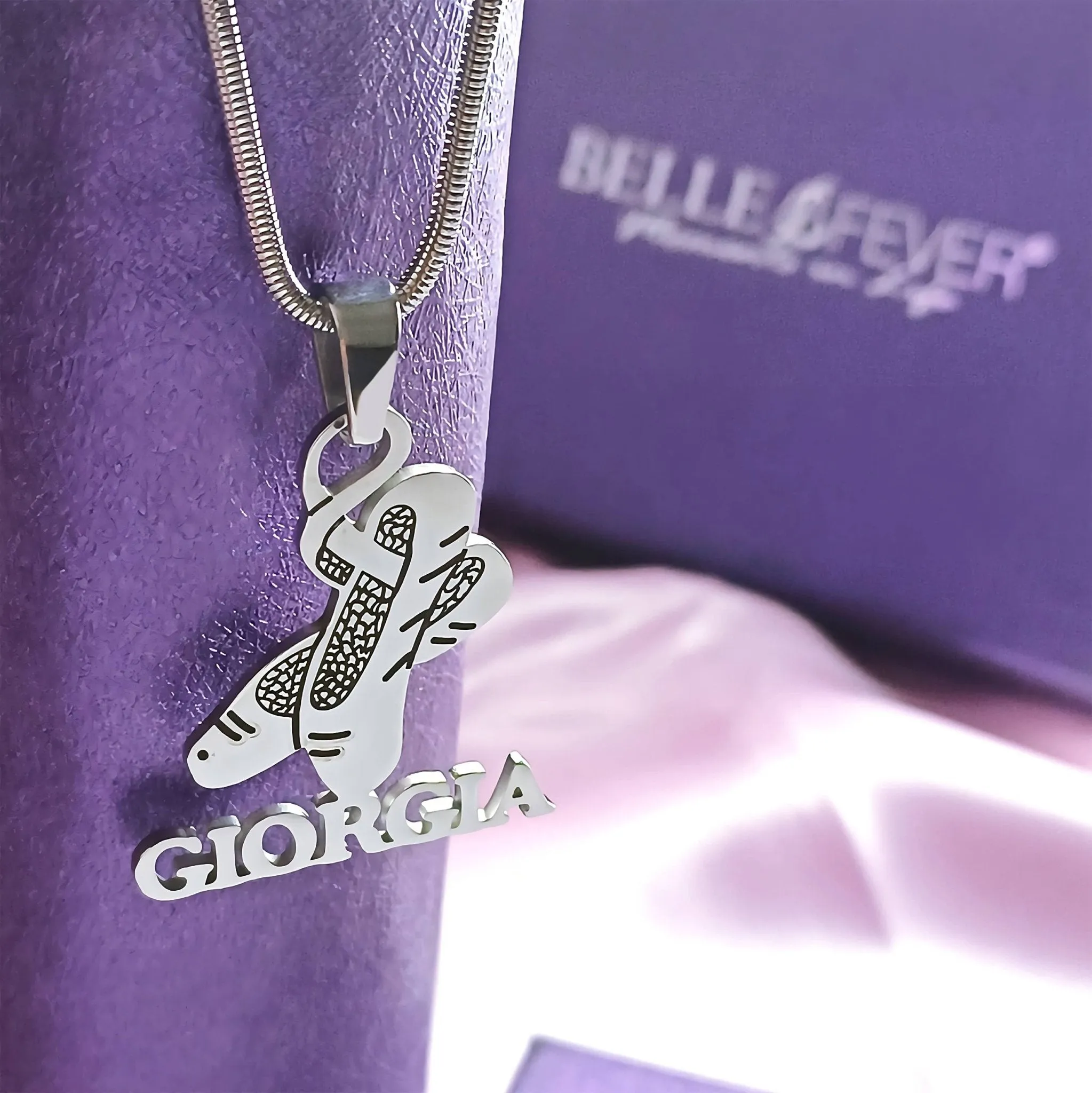 Ballet Name Necklace