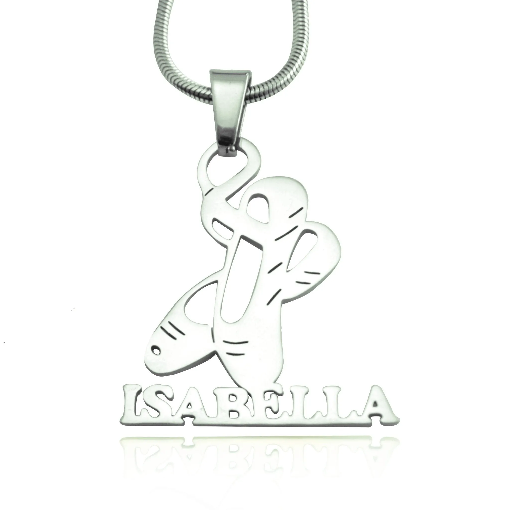 Ballet Name Necklace