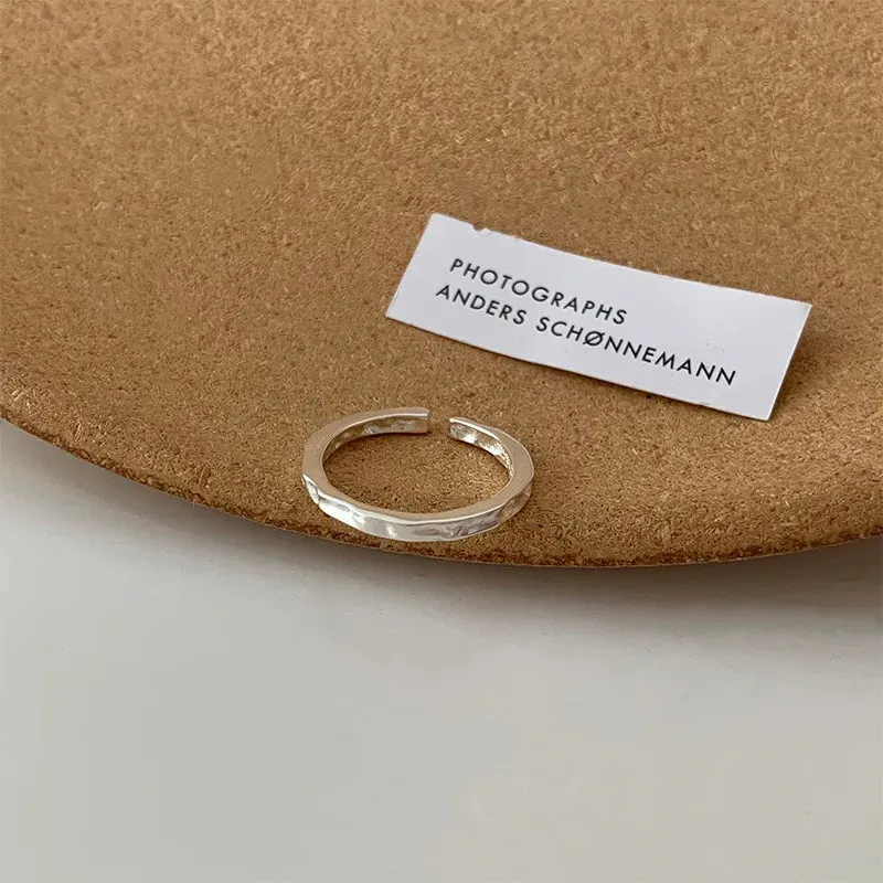 BF CLUB 925 Sterling Silver Cocktail Ring For Women