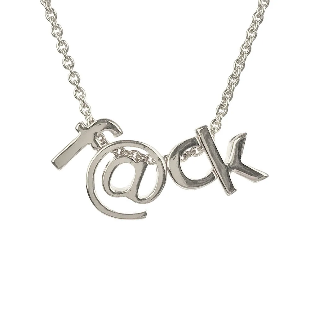 bfa 3D Letters - Friendship Necklace