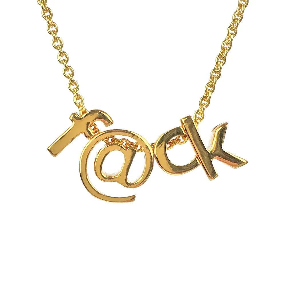 bfa 3D Letters - Friendship Necklace