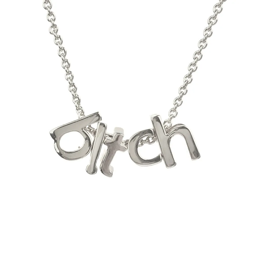 bfa 3D Letters - Friendship Necklace