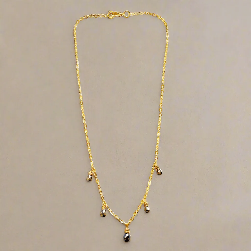 Blue Gold Spinel Gift Set