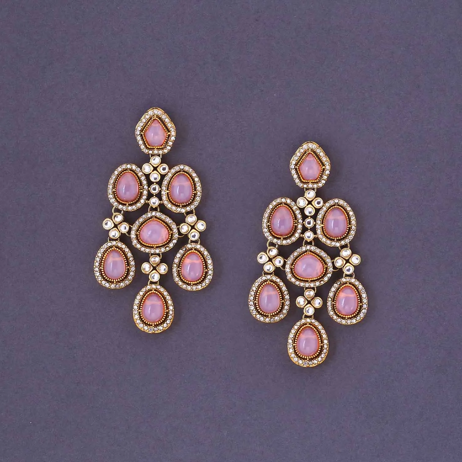 Blush Madhura Semi-Bridal Jewellery Set