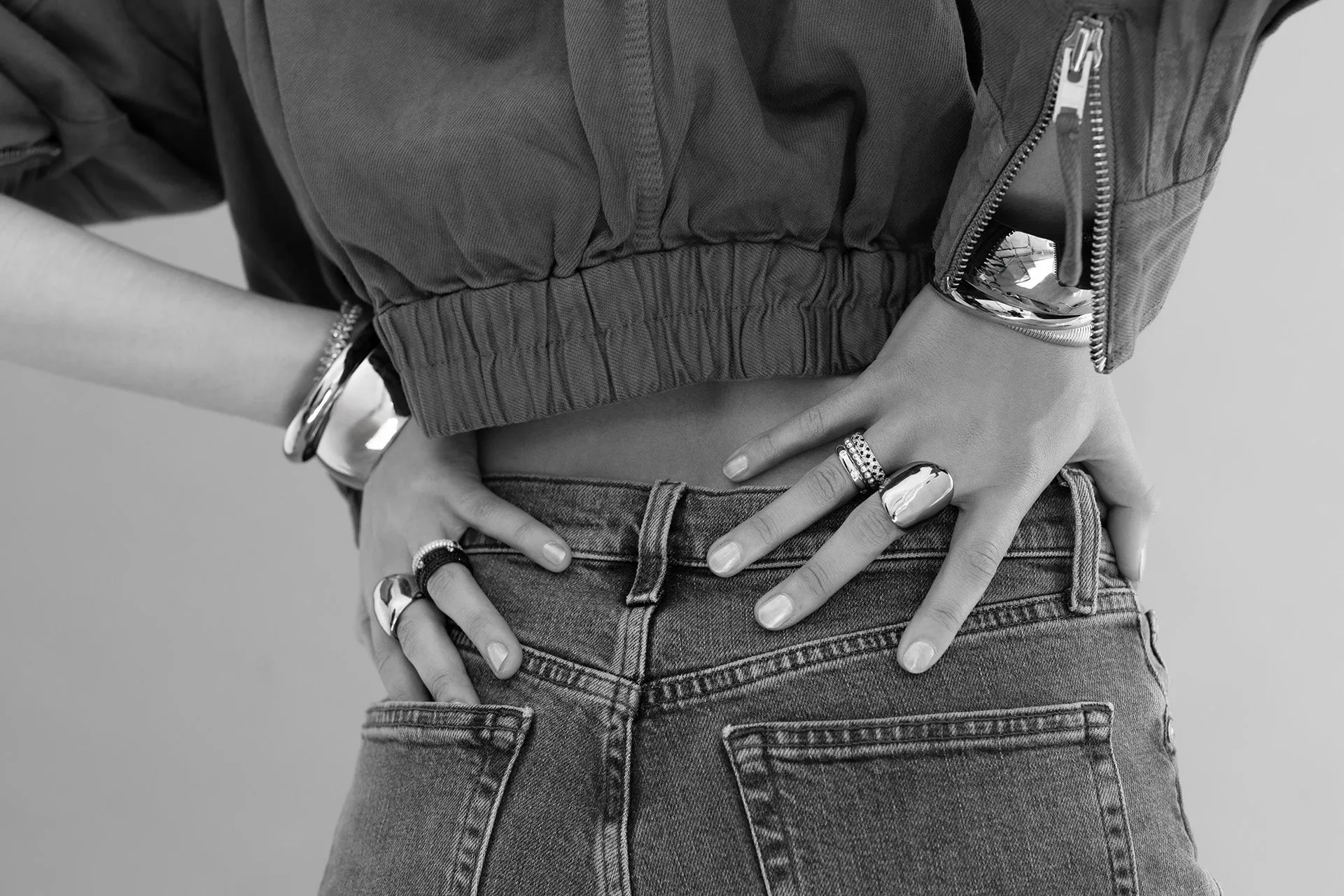 BOBBIE | BANGLE SILVER