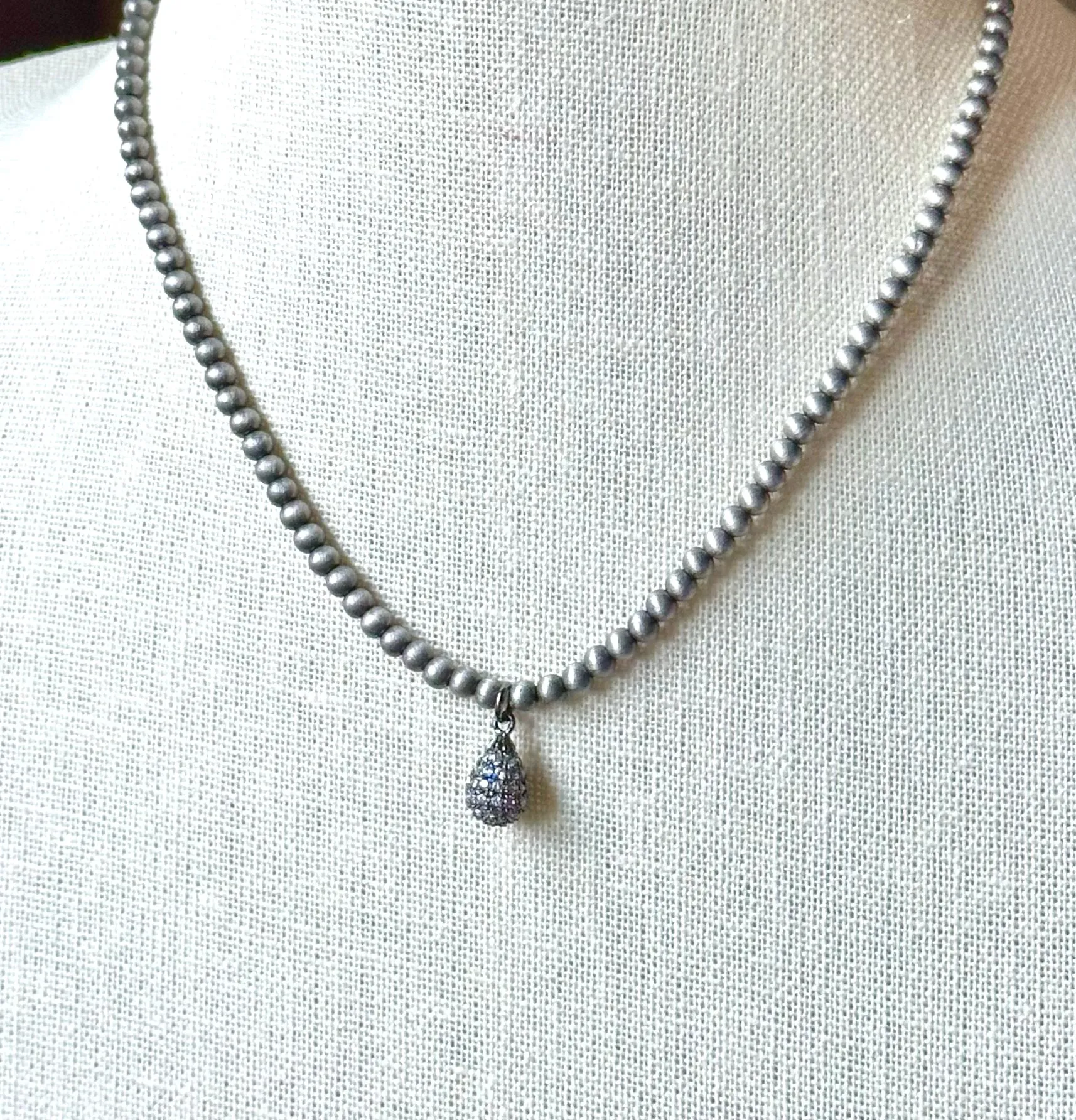 Boho Chic Mohave Pearl Beaded Necklace